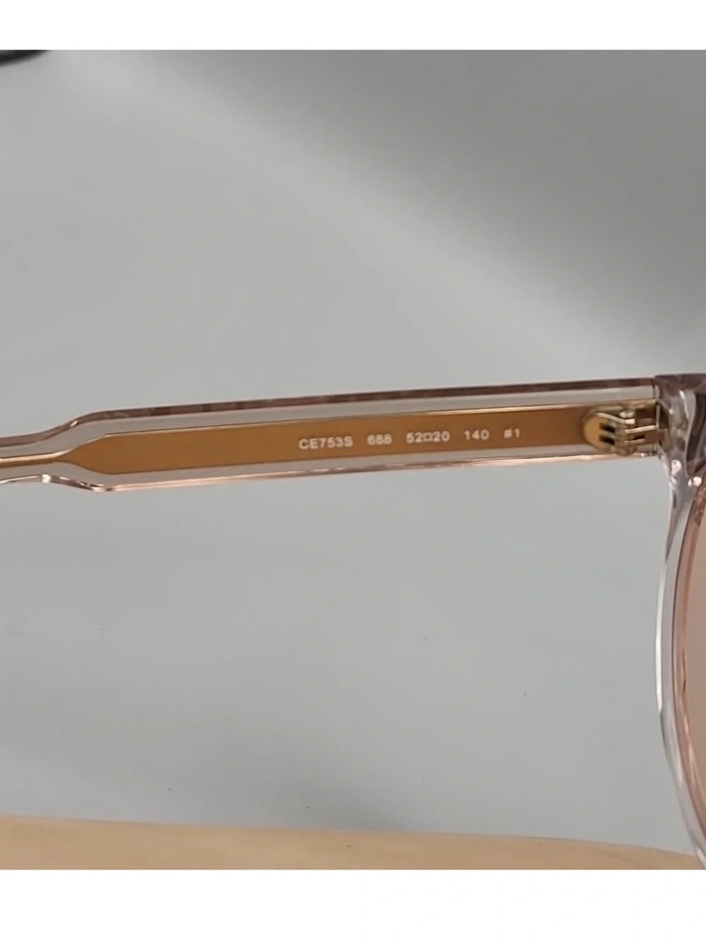 Chloe | CE753S Champagne Round Sunglasses